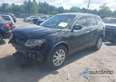 2014 Nissan Rogue S z USA, uszkodzony, nr VIN 5N1AT2MV1EC752157